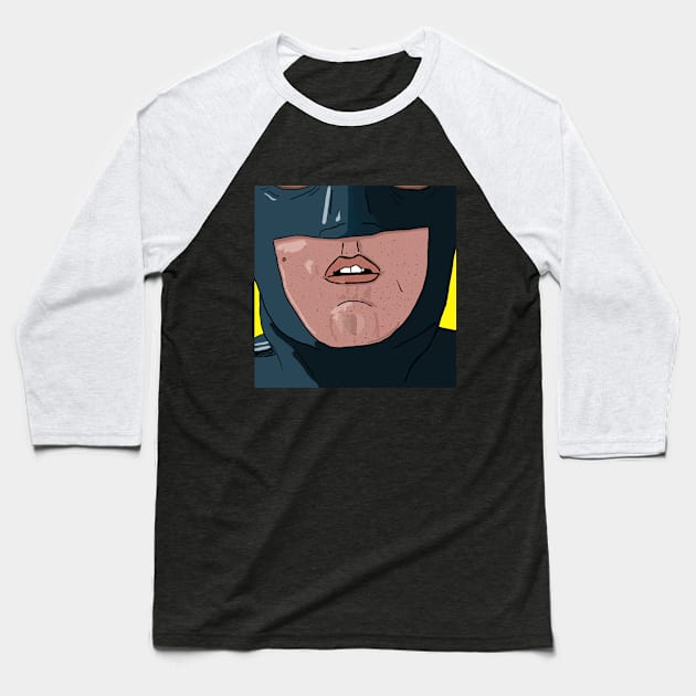 Batflecks chin Baseball T-Shirt by Scribbles_an_nibbles